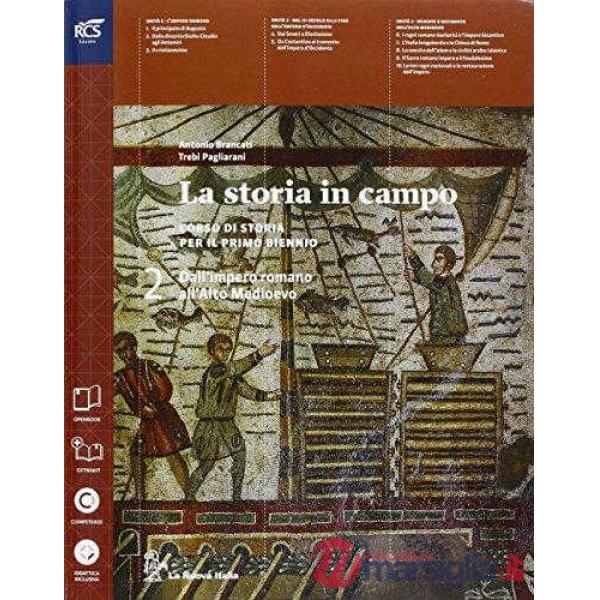 STORIA IN CAMPO BIENNIO 2 SET MAIOR + STORIA ALIMENTAZIONE E O