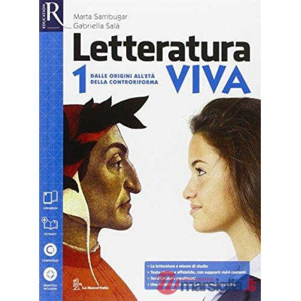 LETTERATURA VIVA 1 SET MAIOR + QUAD