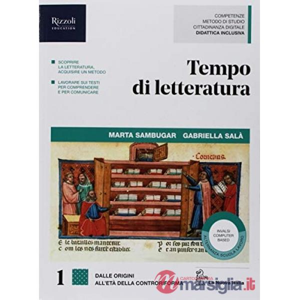 TEMPO DI LETTERATURA 1 VOL. + LABORAT. + SCIENZA S