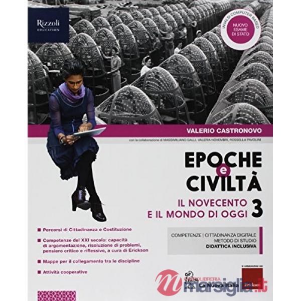 EPOCHE E CIVILTA' 3 VOL. + QUAD. SET MAIOR