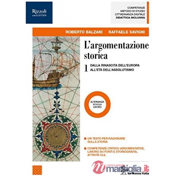 L'ARGOMENTAZIONE STORICA 1 SET MAIOR
