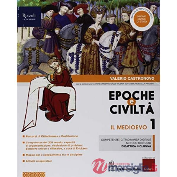 EPOCHE E CIVILTA' 1 VOL. + QUAD. + ATLANTE SET MAI