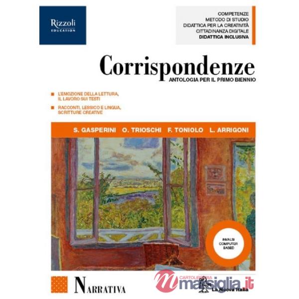 CORRISPONDENZE - NARRATIVA + FASCICOLO - LIBRO DIGITALE