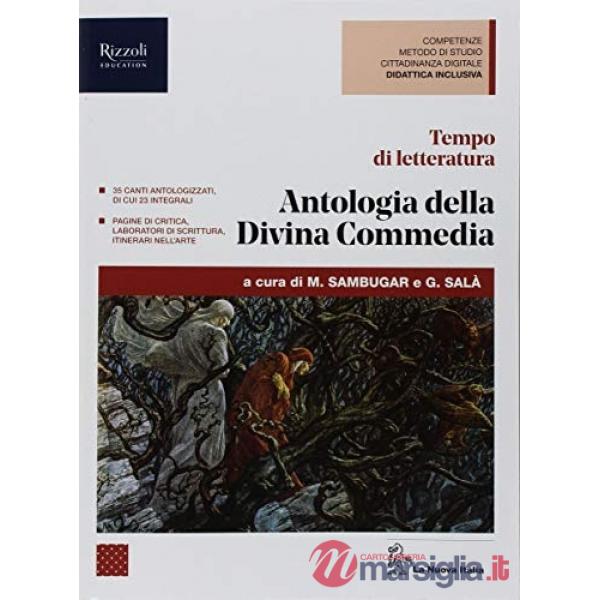 TEMPO DI LETTERATURA DIVINA COMMEDIA SET MAIOR