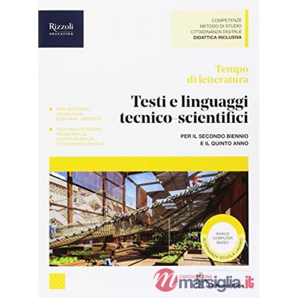 TEMPO DI LETTERATURA TESTI E LING. TECNICO-SCIENT.