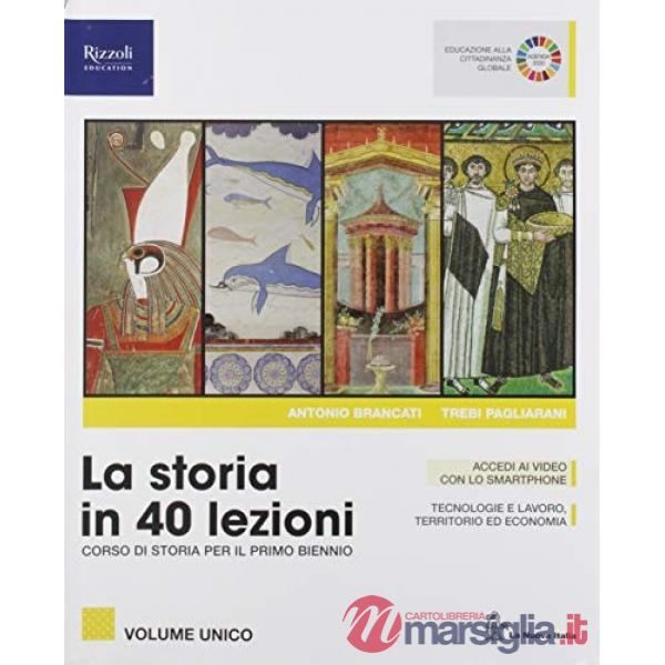 STORIA IN 40 LEZIONI VOL. + ATLANTE TECNICI SET