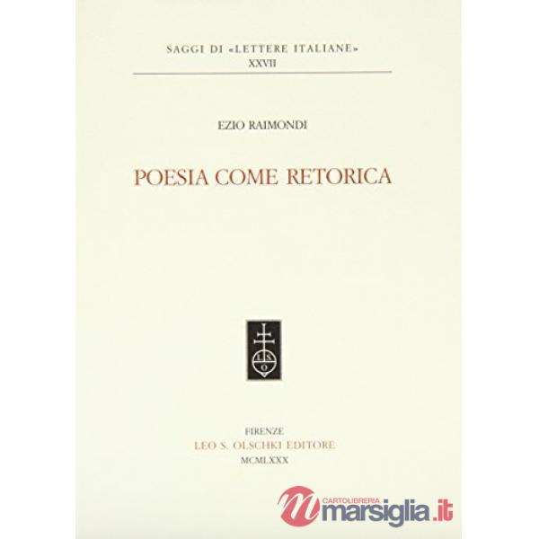 Poesia come retorica