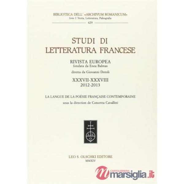 Studi di letteratura francese