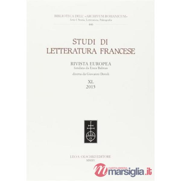 Studi di letteratura francese