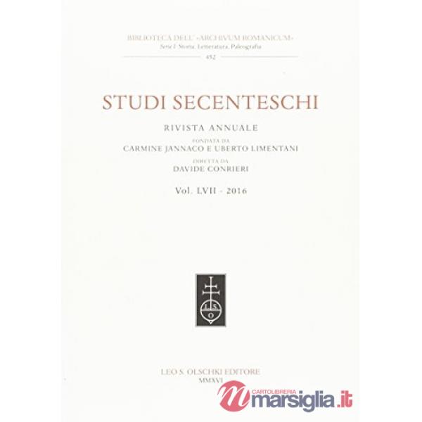 Studi secenteschi (2016). Vol. 57