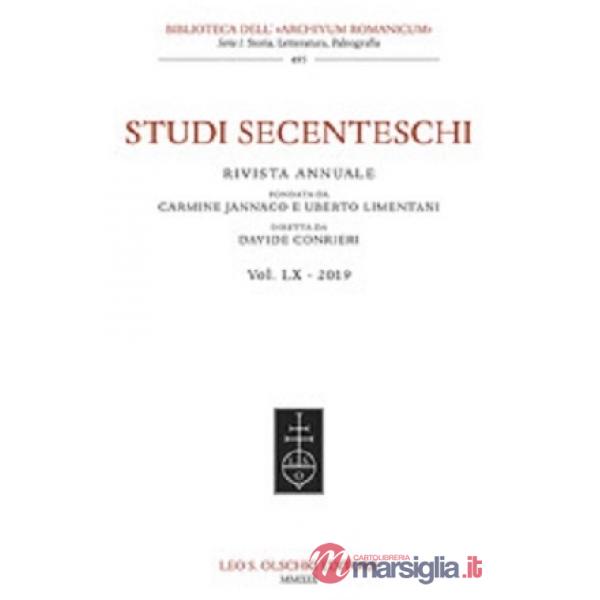 Studi secenteschi (2019). Vol. 60