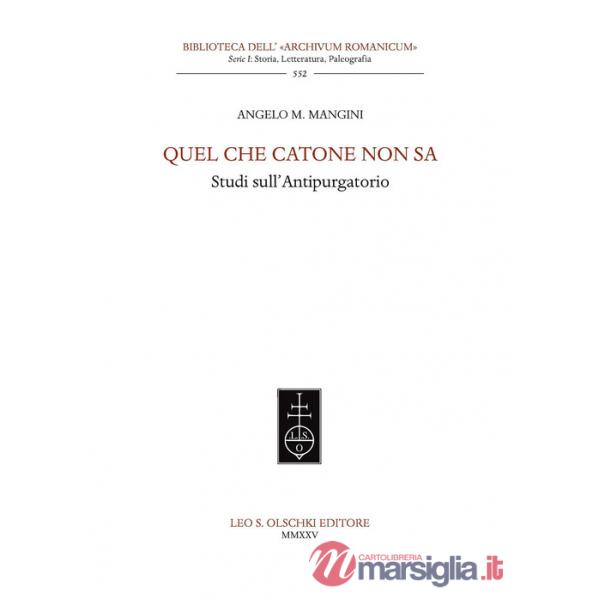 Quel che Catone non sa. Studi sull'Antipurgatorio