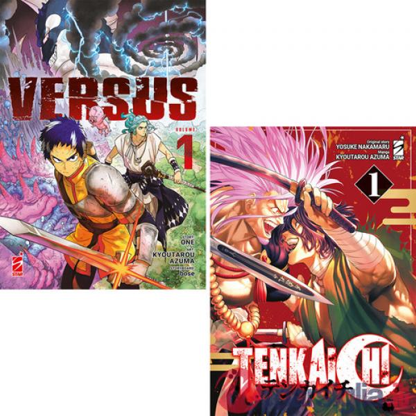 Versus vol. 1-Tenkaichi vol. 1. Bundle edition. Con 2 illustration card