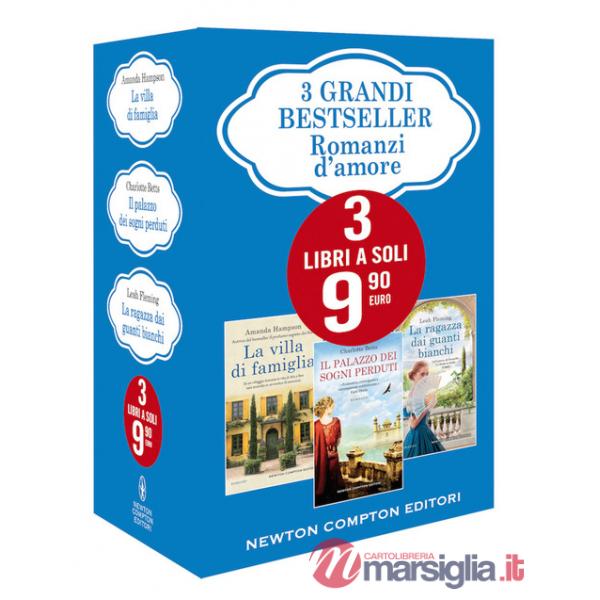 3 grandi bestseller. Romanzi d'amore: La villa di famiglia-Il palazzo dei sogni perduti-La ragazza dai guanti bianchi