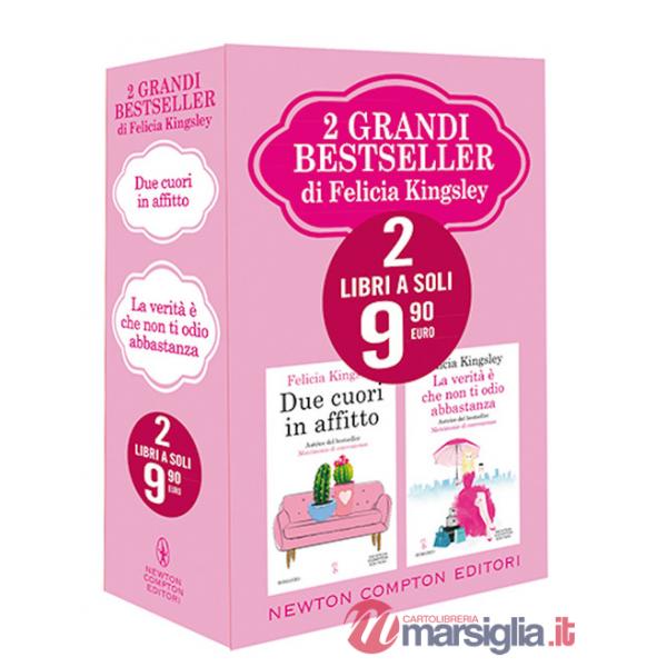 2 grandi bestseller di Felicia Kingsley: Due cuori in affitto-La verità è che non ti odio abbastanza