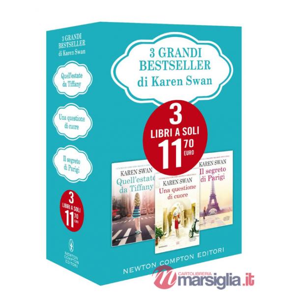 3 grandi bestseller di Karen Swan: Quell'estate da Tiffany-Una questione di cuore-Il segreto di Parigi