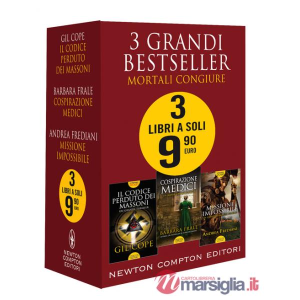 3 grandi bestseller. Mortali congiure: Il codice perduto dei massoni-Cospirazione Medici-Missione impossibile