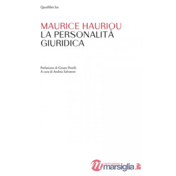 Personalità giuridica (La)