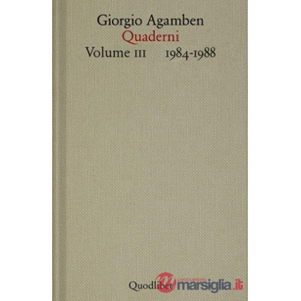 Quaderni. Vol. 3: 1984-1989