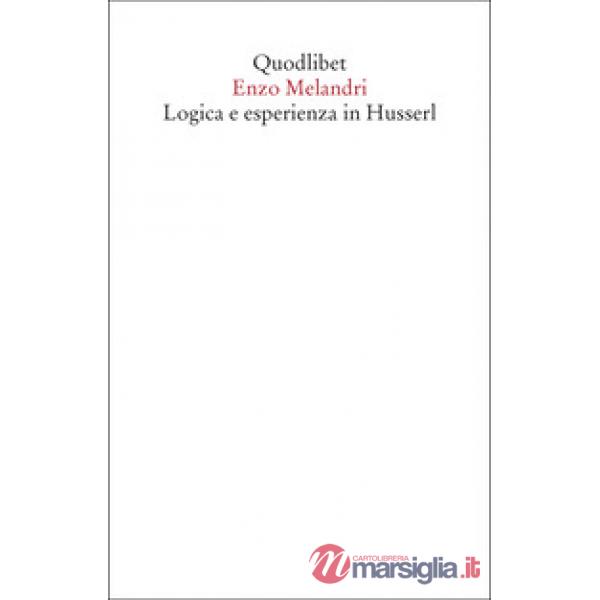 Logica e esperienza in Husserl