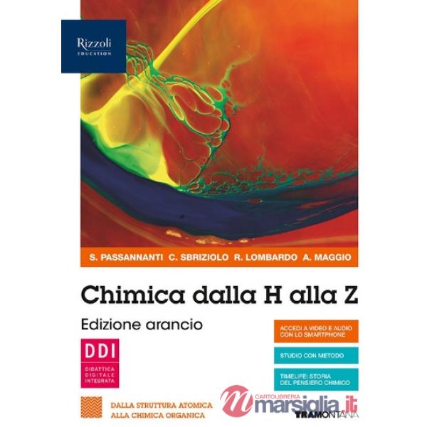 CHIMICA DA H A Z ED.ARANCIO 2 BIEN. SET
