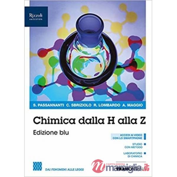 CHIMICA DA H A Z ED.BLU 1 BIEN. SET