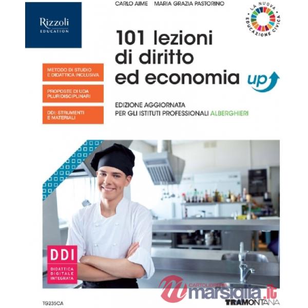 101 LEZIONI DI DIRITTO ED ECON. UP ALBER. SET