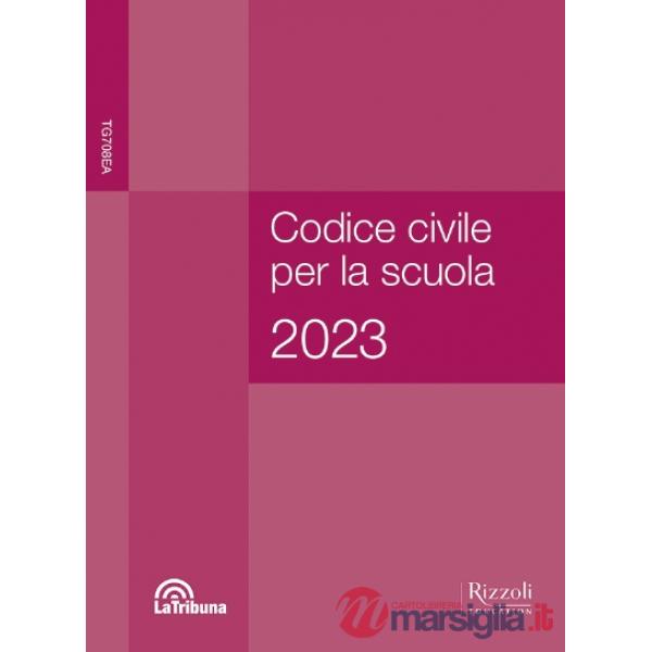 CODICE CIVILE PER LA SCUOLA 2023