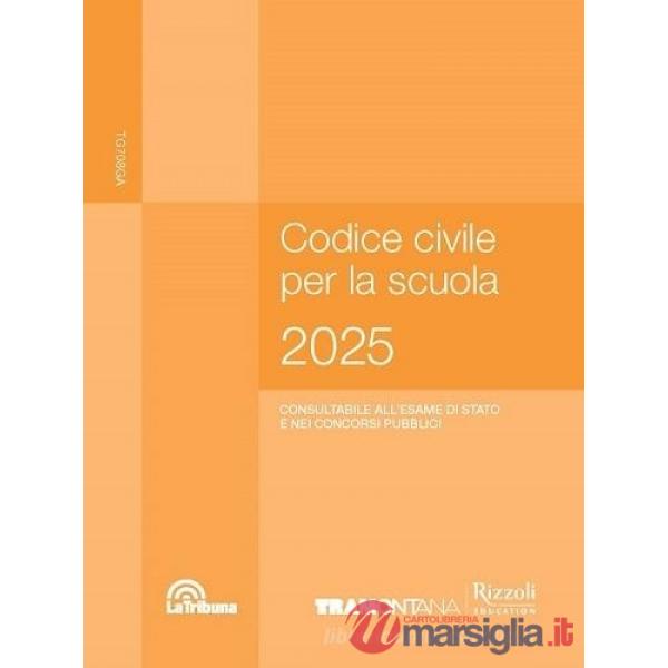 CODICE CIVILE PER LA SCUOLA 2025
