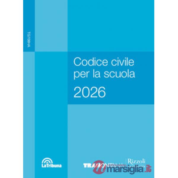 CODICE CIVILE PER LA SCUOLA 2026