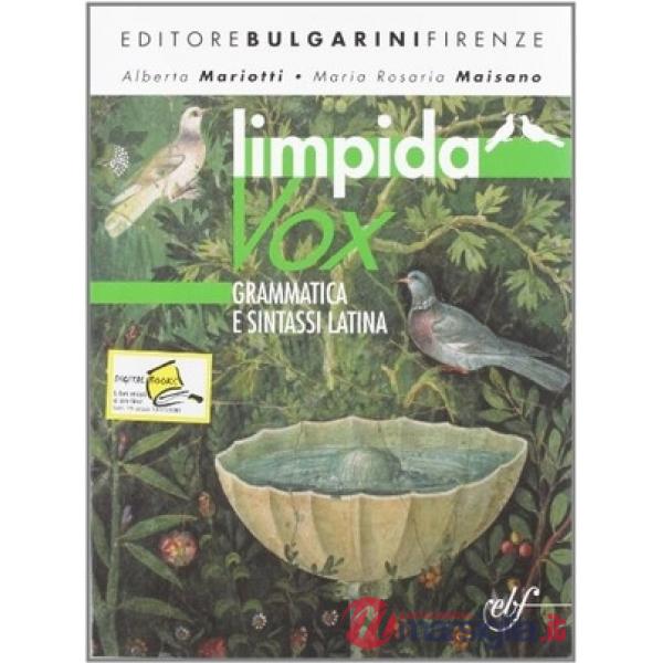 LIMPIDA VOX GRAMM. E SINTASSI LATINA
