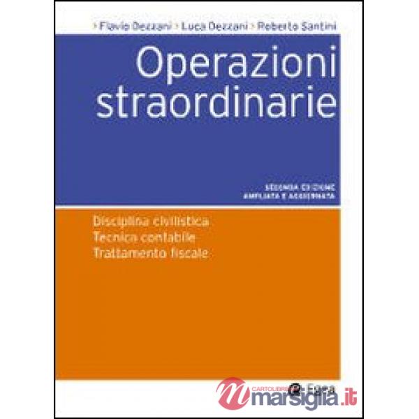 Operazioni straordinarie. Con DVD
