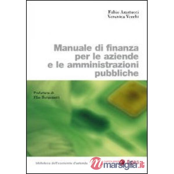 Manuale di finanza per le aziende e le amministrazioni pubbliche