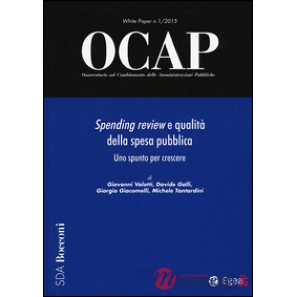 OCAP. Osservatorio sul cambiamento delle amministrazioni pubbliche (2015). Vol. 