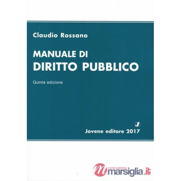 Manuale di diritto pubblico