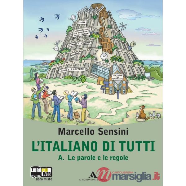 ITALIANO DI TUTTI (L') A + B + PROVE + CD ROM PDF
