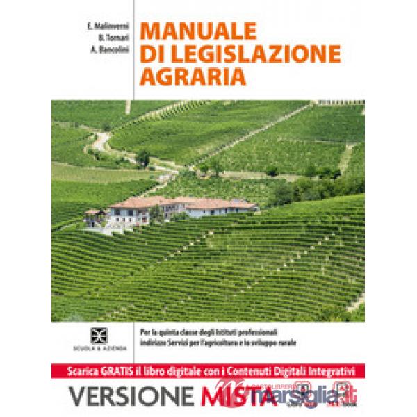 MANUALE DI LEGISLAZIONE AGRARIA