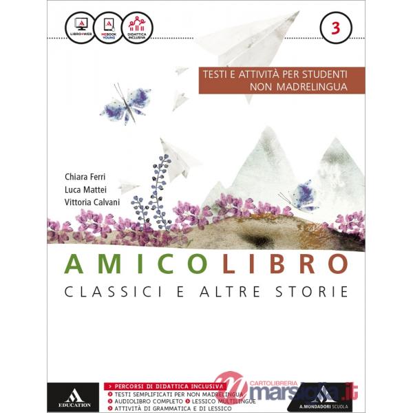 AMICO LIBRO MB + CONT.DIGIT. STRANIERI 3