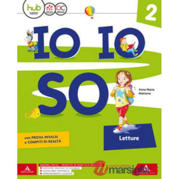 IO IO SO CLASSE 2 + SCRITTURA ARTE MUSICA + LIBRO DISCIPLINE + QUADERN