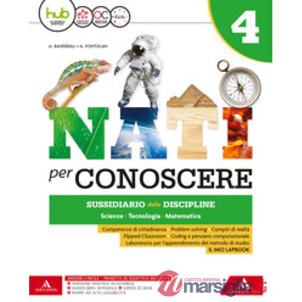 NATI CONOSCERE SCIEN 4 + ESERCIZIARIO