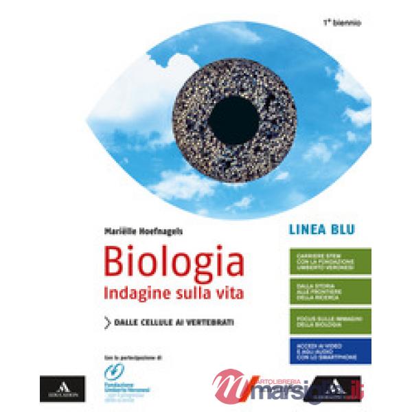 BIOLOGIA-LINEA BLU DALLE CELLULE AI VERTEBRATI