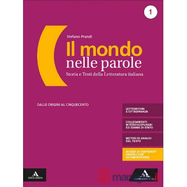 IL MONDO NELLE PAROLE VOL. 1 + DIVINA COMMEDIA + MAPPE DELLA LETTERATU
