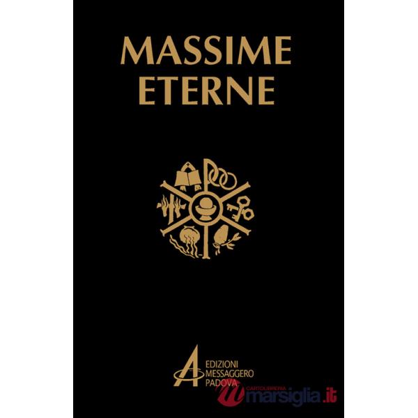 Massime eterne. Preghiere e meditazioni. Copertina nera