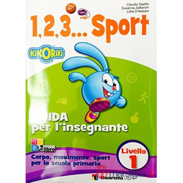 1, 2, 3 SPORT 1 GUIDA + POSTER + CD