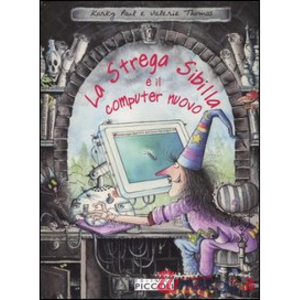 STREGA SIBILLA E COMPUTER NUOVO