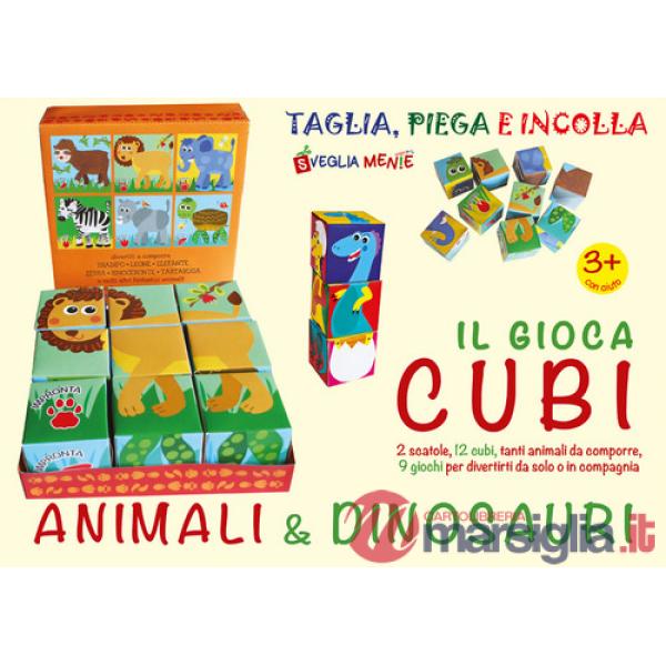 Gioca cubi. Animali e dinosauri (Il)