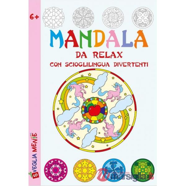 Mandala da relax con scioglilingua divertenti