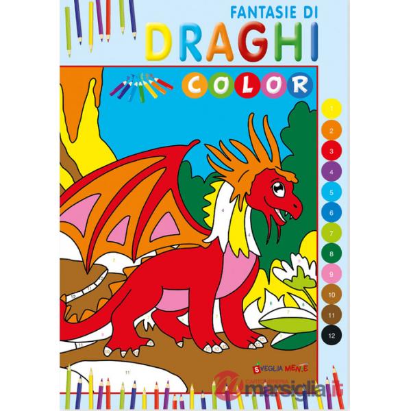 Fantasie di draghi. Color. Ediz. illustrata