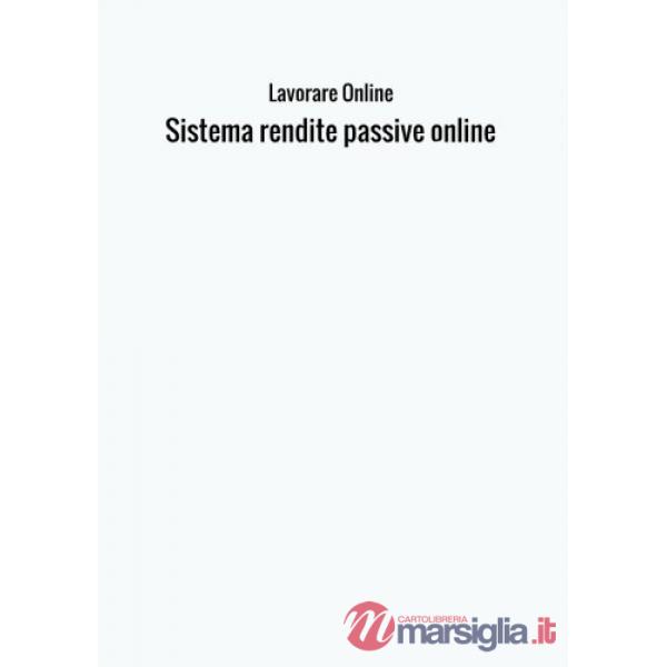 Sistema rendite passive online