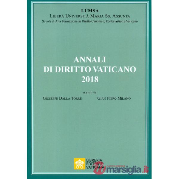 Annali di diritto vaticano (2018)